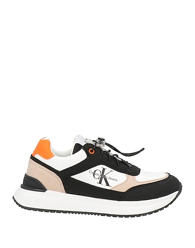 CALVIN KLEIN JEANS Sneakers Nero Fibre tessili, Altre Fibre