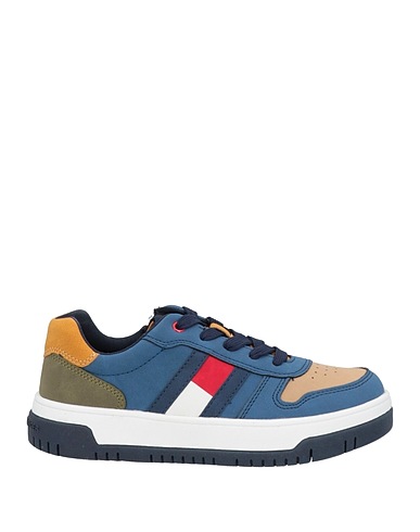 TOMMY HILFIGER Sneakers Μπλε αεροπορίας Ίνες υφασμάτων