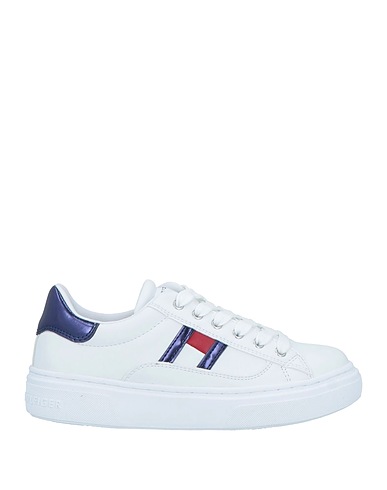 TOMMY HILFIGER Sneakers White Textile fibres