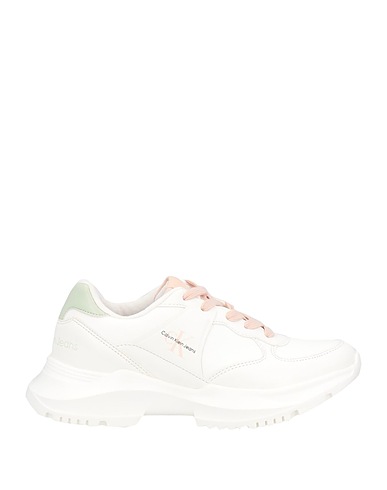CALVIN KLEIN JEANS Sneakers White Textile fibres