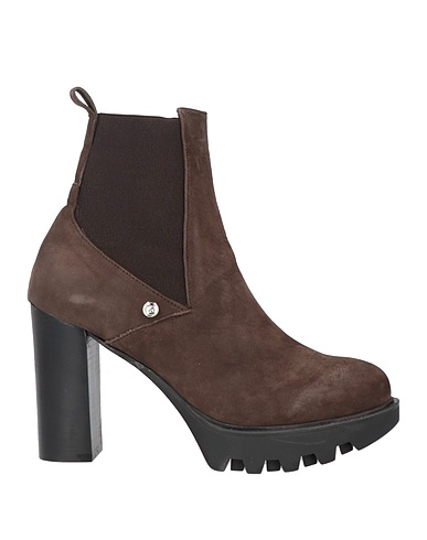 ROBERTO BOTTICELLI Stiefelette Dunkelbraun Leder