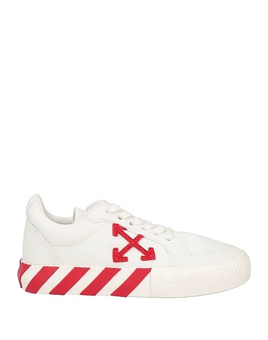 OFF-WHITE™ KIDS Sneakers White Textile fibres, Soft Leather