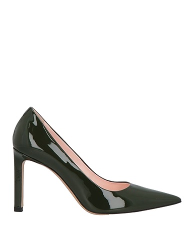 BOSS Pump Dark green Soft Leather