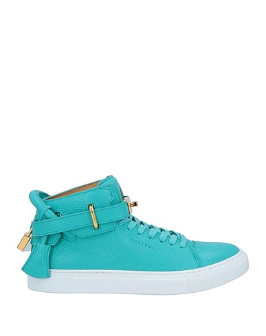 BUSCEMI Sneakers Turquoise Soft Leather