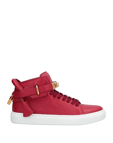 BUSCEMI Sneakers Burgundy Soft Leather
