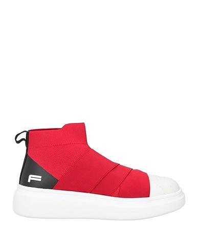 FESSURA Sneakers Rosso Fibre tessili