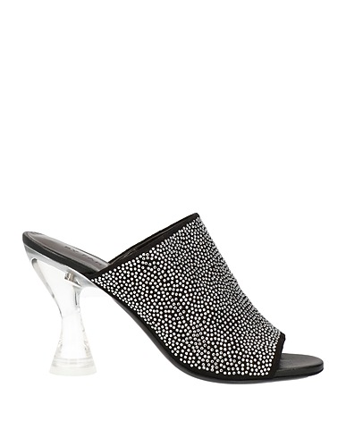 BY FAR Sandals NERO Leather