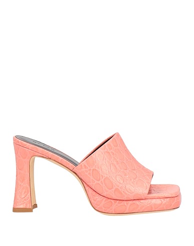 BY FAR Sandals Pink Soft Leather