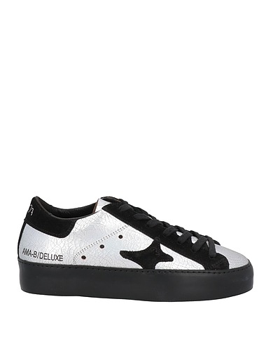 AMA BRAND Sneakers Silber Leder