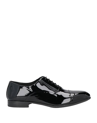 ROBERTO BOTTICELLI Laced shoes Black Soft Leather