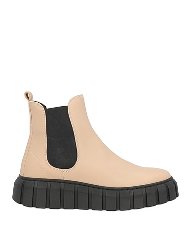NILA & NILA Stiefelette Beige Gewebefasern
