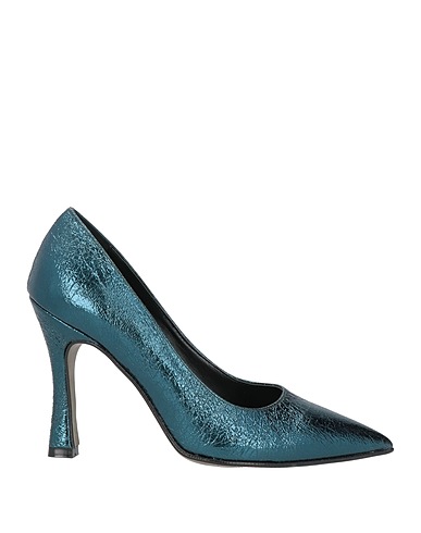 NILA & NILA Décolleté Verde petrolio Fibre tessili