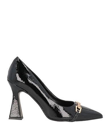 NILA & NILA Pump Black Textile fibers