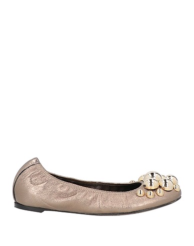 RAS Ballet flats Bronze Soft Leather