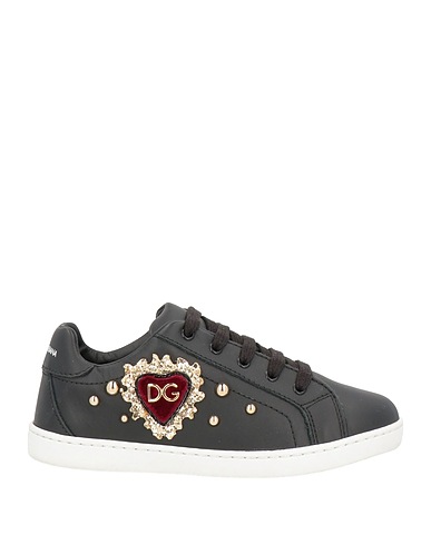 DOLCE&GABBANA Sneakers Black Soft Leather