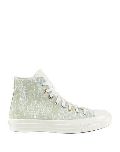 CONVERSE Sneakers CHUCK 70 HI Verde chiaro Fibre tessili