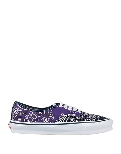 VANS VAULT Sneakers Purple Textile fibers, Leather