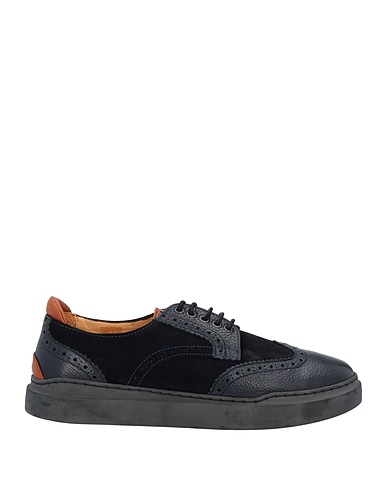 CERRUTI 1881 Laced shoes Midnight blue Leather
