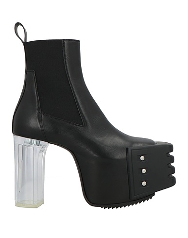 RICK OWENS Ankle boot Black Leather