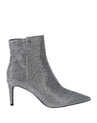 MICHAEL MICHAEL KORS Stivaletti Argento 56% Poliestere, 34% PET - Polietilene tereftalato, 10% Lurex®