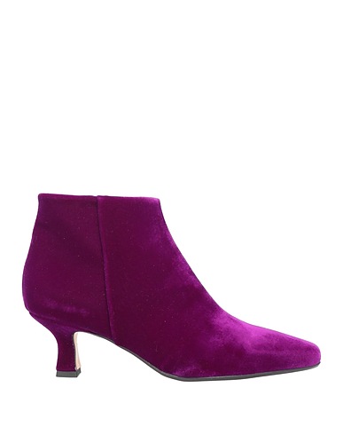 BY A. Ankle boot Purple Textile fibres