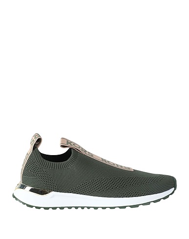 MICHAEL MICHAEL KORS Sneakers Military green 80% Polyester, 20% Elastane