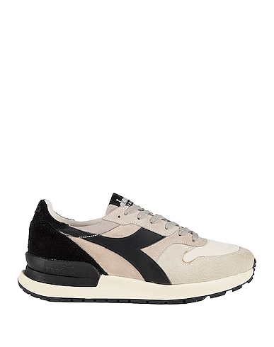DIADORA HERITAGE Sneakers Light grey Leather, Textile fibres