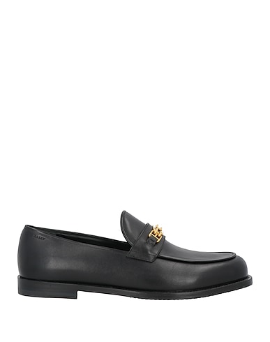 BALLY Loafers Black Soft Leather