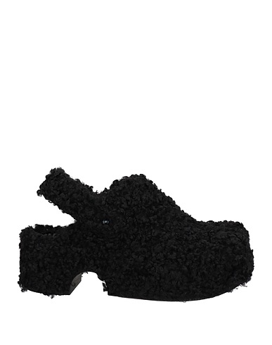 XOCOI Mules and clogs Black Other Fibres
