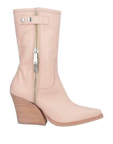 LEMARÉ Ankle boot Light pink Leather