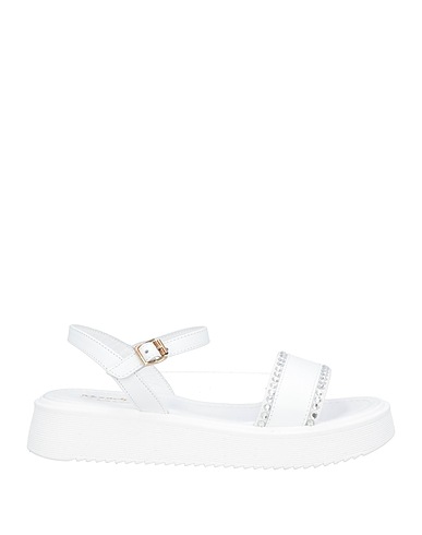 MONTELPARE TRADITION Сандалии Белый Кожа