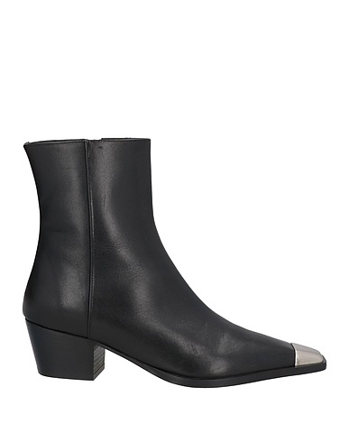PATRIZIA PEPE Ankle boot Black Leather