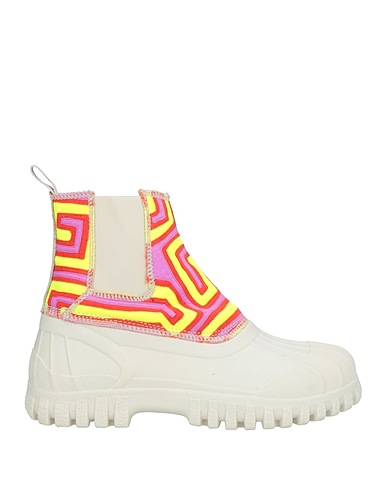 DIEMME Ankle boot Beige Textile fibres