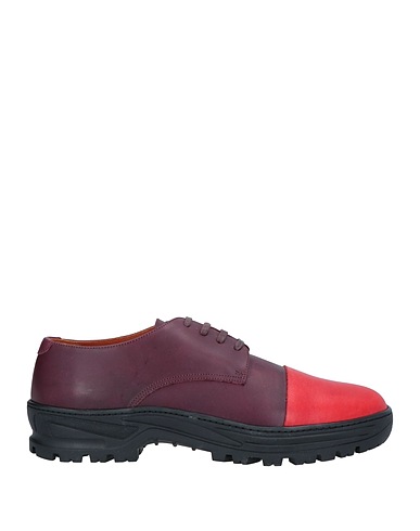 MISSONI Laced shoes Plum Soft Leather