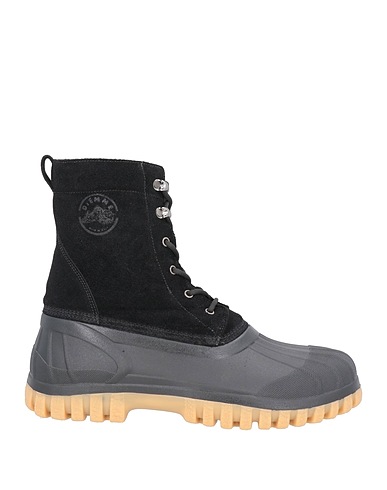DIEMME Ankle boot Black Leather, Rubber