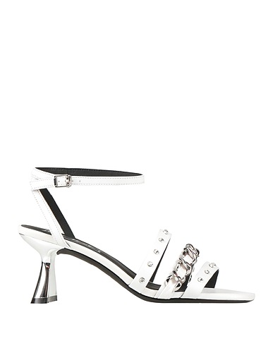 CULT Sandali Bianco Pelle