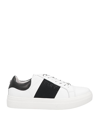 CULT Sneakers Bianco Pelle, Fibre tessili
