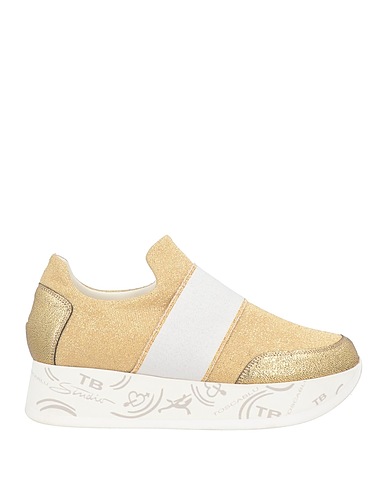 TOSCA BLU Sneakers Gold Textile fibers
