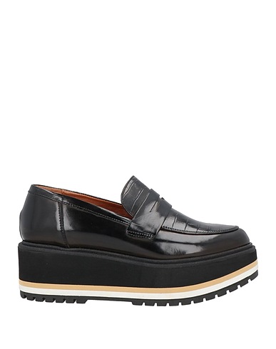 LORENZO MARI Loafers Black Soft Leather