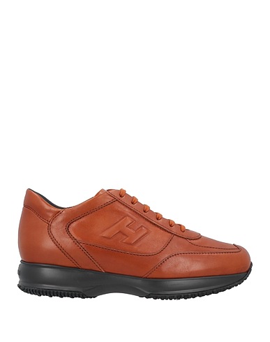HOGAN Sneakers Brown Soft Leather