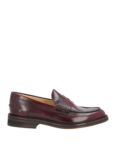 DOUCAL'S Loafers BORDEAUX Leather