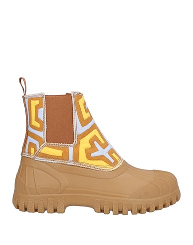 DIEMME x MOLA SASA Stiefelette Kamel Gewebefasern