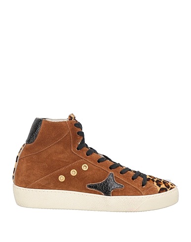 AMA BRAND Sneakers Brown Leather