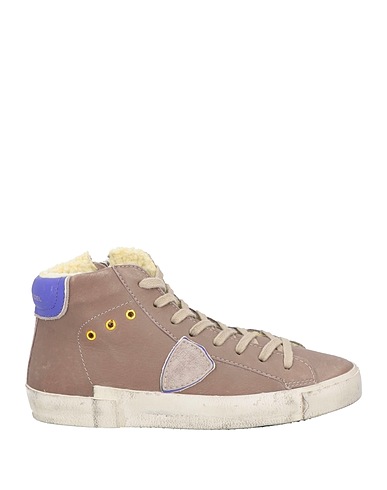 PHILIPPE MODEL Sneakers Taupe Soft Leather