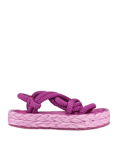 ISABEL MARANT エスパドリーユ モーブ コットン