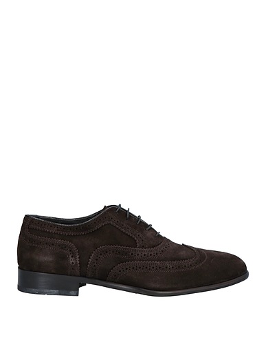 PAL ZILERI | Dark brown Men‘s Laced Shoes | YOOX