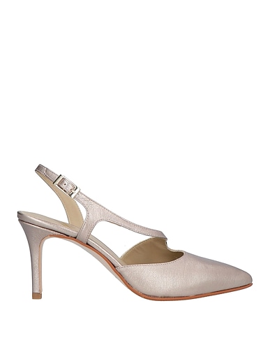 MARIAN Pump Platinum Soft Leather