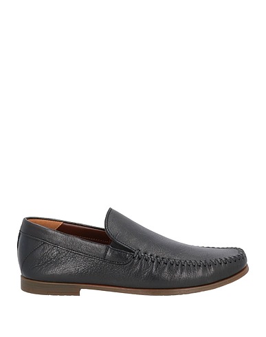 TESTONI Loafers Black Soft Leather