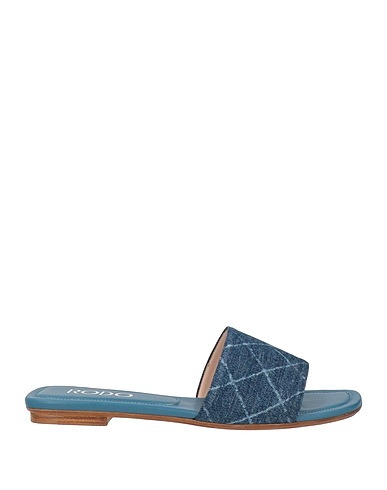 RODO Sandals Blue Textile fibers