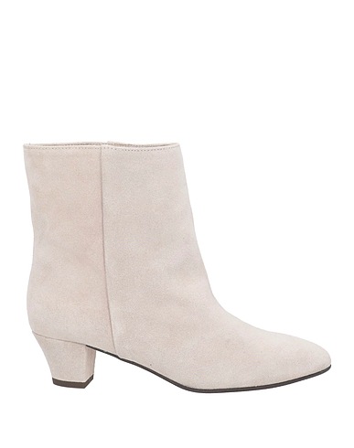 MARIAN Ankle boot Light grey Soft Leather